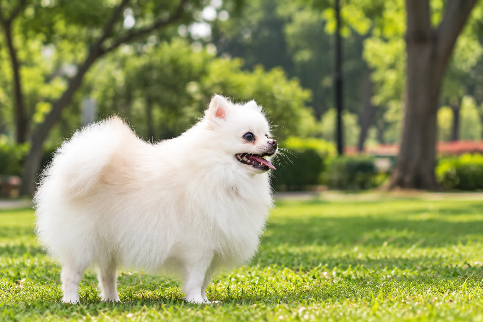 Pomeranian grooming